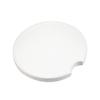 Posavasos para Coche de Sublimación Transfronterizos, Posavasos de Cerámica por Transferencia de Calor, Posavasos de Sublimación DIY, Suministros en Blanco para Transferencia de Calor