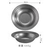 Suministro directo plato vintage de acero inoxidable para pasta plato sombrero de paja plato hecho de col encurtida vieja cuenco para pescado hervido carne hervida cuenco para cangrejos plato hondo