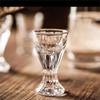 Vaso de Cristal Pulsado Spirit de Pie 15ml Vaso Corto de Una Pieza 1/2 Oz Copa de Vino Vaso de Cata