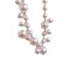 Collar de perlas grandes barrocas de estilo retro francés 2023 con cadena de clavícula exagerada para vestido de novia, accesorios de boda