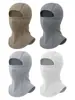 Máscara de ciclismo transfronteriza para otoño e invierno, capucha cortavientos de algodón puro, transpirable, compatible con casco, protección auditiva multifuncional, gorro cálido tipo jersey