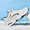 Zapatos de Hombre para Primavera y Otoño, Zapatos Deportivos Impermeables de Cuero para Jóvenes, Zapatos Blancos para Estudiantes de Secundaria, Zapatos para Correr, Zapatos Casuales con Forro de Felpa