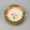 Louça de melamina louça de mesa de melamina produtos amarelo terra de melamina tigela prato 7 polegadas 8 polegadas tigela outlet de fábrica