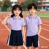 Uniformes de Jardín de Infancia de Verano, Uniformes de Escuela Primaria, Conjuntos de Verano para Niños, Uniformes de Clase, Uniformes de Verano de Escuela Primaria