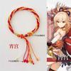 Dioses Originales Derivados de los Errantes Circundantes Naxida Thor Wendy Zhong Li Pareja Pulsera Trenzada de Nudo de Cuerda