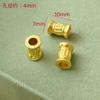 Ropa de arena dorada antigua y comida sin preocupaciones colgante de cuenco dorado alas con cuentas joyería hecha a mano diy material de accesorios de cuerda con cuentas