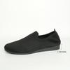 Sapatos Rasteirinhas Tricotados Respiráveis de Exportação Europeia e Americana para Mulheres Tamanho Grande Para o Ano Todo Mocassins Leves e Confortáveis Wish Estoque Pronto