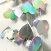 Fitas Penduradas Iluminadas a Laser em Formato de Coração Decoração de Aniversário Chá de Bebê Formatura Casamento Festa de Despedida de Solteira Papel