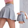 Falda corta deportiva de yoga de nailon de alta gama, directo de fábrica [procesamiento y personalización] Personalización OEM/ODM