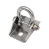 Gancho para columpio de acero inoxidable 304, cesta colgante, silla colgante, placa fija, hamaca, resorte de suspensión, accesorios giratorios para columpio