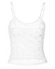 Ropa de mujer europea y americana, primavera y verano, nueva moda, sexy, estilo puro deseo, dulce y picante, flor de ciruelo, camisa interior con tirantes pequeños para mujer