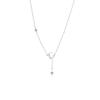 Collar de estrella y luna s925 2023, moderno collar de plata esterlina para mujer, diseño avanzado, accesorios de cadena de clavícula con nicho Sense