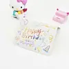 Serie Feliz Cumpleaños Tarjetas de Felicitación Floristería Repostería Dibujos Animados Artísticos Graffiti Deseos Tarjetas de Cumpleaños Hechas a Mano Tamaño Grande