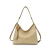 2025 Nuevo Bolso de Hombro de Moda Versátil de Alta Gama y Lujo Ligero con Textura Estampada Exquisita Bolso Cruzado de Gran Capacidad para Viajes Diarios para Mujeres