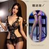 Night Tingxiang Sexy Mono Encaje Tentación Pijama Caliente No-off Traje Uniforme Lencería Sexy