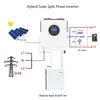 Inversor Híbrido de Fase Dividida Estándar de EE. UU. 120/240V Inversor Solar 3.6-12Kw