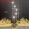 Luces creativas para pasillo de boda y decoraciones, diseño del lugar de la fiesta de bodas, luces decorativas luminosas, luces para pasillo de arte en hierro para escenario de hotel