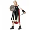 Halloween Medieval Nuevo Disfraz de Cosplay de Guerrero Espartano Romano Gladiador para Niños