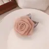 Presilha de Cabelo de Renda Flor Doce Super Fada Personalizada Versátil Presilha de Cabelo Rosa Presilha para Franja Lateral Sentido Avançado Acessórios de Cabelo de Nicho