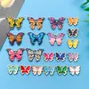 Moda europea y americana transfronteriza 20 gotas color aceite mariposa aleación colgante simple diy joyería accesorios material venta al por mayor