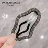 Luz luxo strass nuvem hairpin all-match menina bangs cabelo quebrado bb clip sentido internet celebridade lado clipe moda hairpin