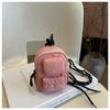 Colgante Mini Cambia Bolsa Pequeña 2025 Transfronterizo Nuevo Nailon Impermeable Multibolsillo Bolsa para Auriculares Bolso de Hombro Cruzado