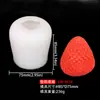 Molde de Silicona de Frutas Simuladas (Manzana, Plátano, Fresa, Mora), Decoración para Hornear Postres de Frutas 3D, Molde Squishy