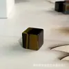 Processamento de Produtos Personalizados Pedra Semi-Preciosa de Cristal Cubo Quadrado 14*14 Pedra Olho de Tigre Pedra Difusora Geométrica