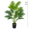 Palmeira Areca Artificial para Paisagismo, Palmeira Densa de Alta Qualidade, Planta de Folha de Ferro para Sala de Estar, Fabricante Atacadista de Decoração para Casa