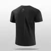 Procesamiento PersonalizadoCamiseta Pulóver Casual de Verano para Hombre, Holgada, Manga Corta, Color Sólido, con Logo, Popular en Plataformas de Comercio Electrónico Transfronterizo