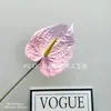 Plantas Verdes Artificiais: Lírio da Paz, Lírio de Fogo, Lírio da Paz Branco, Lótus da Paz para Arranjos de Flores de Casamento, Exibição de Decoração de Casa
