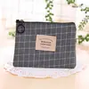 Bolsa de Chaveiro Feminina Bolsa de Moedas Criativa Mini Bolsa de Lona Desenho Animado Porta-Moedas Tecido Coreano