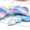 Accesorios de Cola de Sirena de Ensueño Europeo y Americano Bandera para Pastel Colgante de Bolsa de Flores Llavero Accesorios