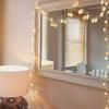 Luzes de Fio de LED da Amazon Simulam Folhas de Bordo, Rosas, Luzes de Frangipani, Luzes de Decoração de Quarto para Festas de Natal, Luzes Coloridas