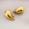 Pendientes de aguja de plata 925 retro de nicho de alta gama con diseño de industria pesada con forma de gota y explosiones transfronterizas para mujer al por mayor