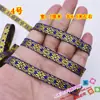 Nuevo Encaje de Minoría de 1 CM de Ancho Plano Dorado y Plateado Decoración de Seda Borde de Cinta Miao Hecho a mano diy Plano Dorado 110