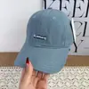 Gorra de béisbol simple bordada con letras, de ala curva, suave, versátil, para otoño, para mujer, gorra de pico de pato versátil de moda, estilo Ins, para adelgazar el rostro, para hombre
