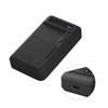 Cargador Universal para Baterías CCD de Cámara, Cargador Universal de Tres Luces DC Negro, Cargador Rápido de Batería SF Express