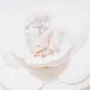 Anillo Abierto de Plata de Ley 925 con Elegante Diseño Floral, Exquisito Anillo de Perla Incrustado con Diamantes, Joyería de Plata de Ley de Moda Estilo Coreano al por Mayor
