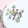 50 Piezas Pulseras Tobilleras de Hilo con Cuentas de Diamantes Circulares de Colores Cuentas Espaciadoras Círculos Redondos de Pedrería Accesorios de Joyería DIY