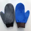 Guantes de Terciopelo Coral Pulgar Arriba para Limpiar el Coche, Oso Multifuncional de Doble Cara Engrosado para Lavado de Coches, No Daña Fácilmente la Pintura del Coche