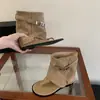 Sandálias Romanas Redondas Simples Estilo Francês Mijili para Mulheres 2026 Verão Sandálias de Dedo de Cano Curto com Salto Plataforma e Design Vazado Botas Femininas