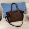 Bolsa Casual Retro de Gran Capacidad, Bolso Tote de Moda con Nueva Textura, Bolso de Hombro de Gran Capacidad para Mujer Invierno 2025