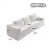 Sofá para Apartamentos Pequeños, Sala de Estar, Uso Doméstico, Sofá para Apartamento de Alquiler, Sofá Comprimido Empaquetado al Vacío, Sofá de Tela Modular Combinable