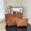 Bolsa Retrô Simples de Grande Capacidade para Mulheres, Nova Moda Bolsa Mãe e Filha, Bolsa de Ombro, Bolsa Tote Versátil e Estilosa