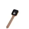 Adecuado para Apple Watch 11ª Generación Modelo Fino Lleno de Estrellas con Cuatro Filas de Diamantes Incrustados Correa de Aleación de Zinc para Venta Transfronteriza