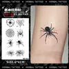 Colección Serie Dorso de la Mano: Pegatinas de Tatuaje Herbales, Impermeables, de Larga Duración, Tatuajes de Jugo, Semipermanentes, No Reflectantes para el Dorso de la Mano