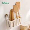 Estante de Almacenamiento para Palillos Fasola Caja de Almacenamiento Jaula Creativa para Palillos sin Perforaciones Tubo Colgante para Palillos de Cocina Casero Cesta para Palillos
