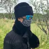 Sombrero Lei Feng Grueso Cálido para Hombre Mayor de Invierno, Sombrero de Algodón para Abuelo y Personas Mayores, Estilo Noreste