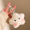Pequeños regalos actividades de catering para promocionar el puesto muñeco de peluche lindo muñeco colgante decoración de mochila llavero